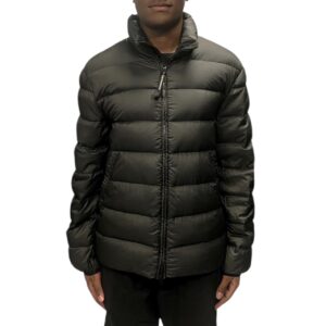 C.P. Company - Nylon Stand Collar Liner Jacket - Black